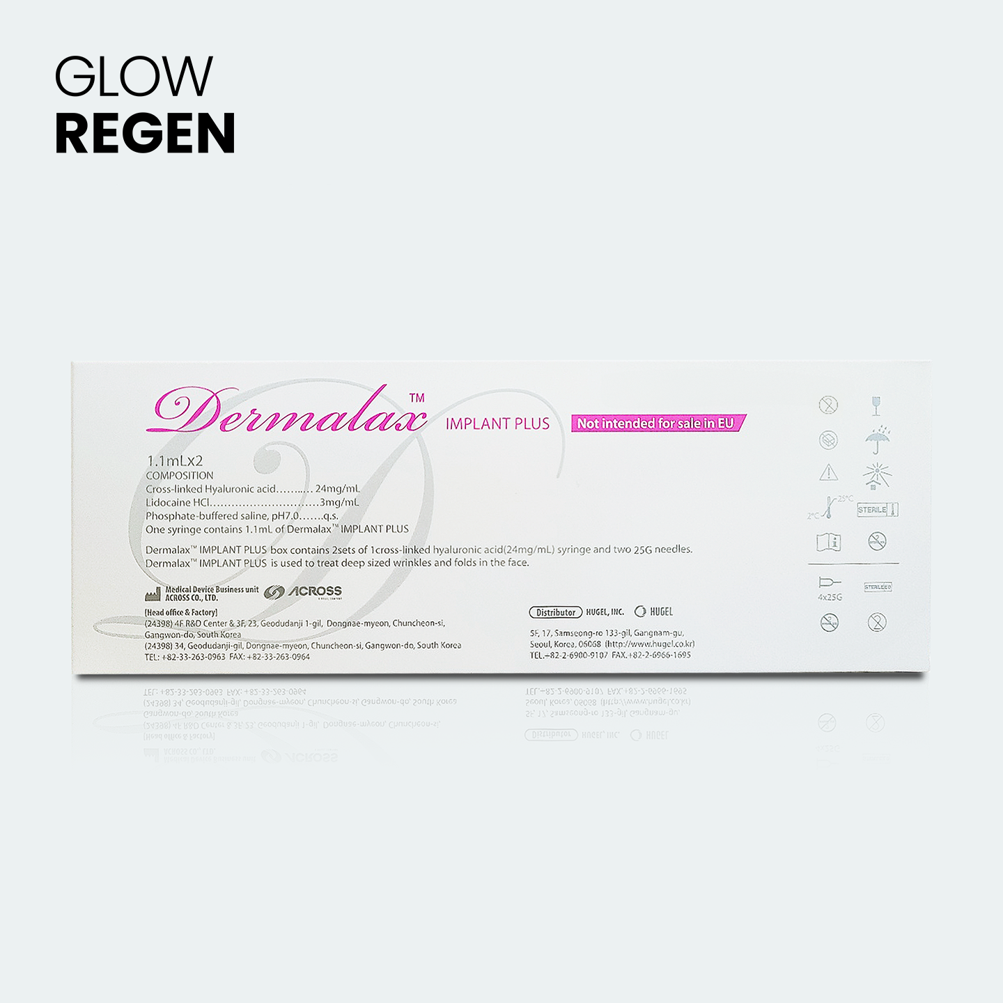 Dermalax Implant Plus with Lidocaine