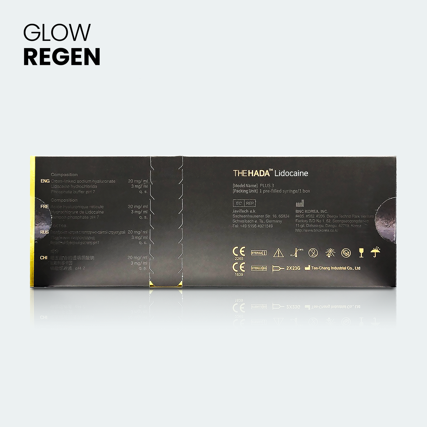 The Hada Plus 3 with lidocaine